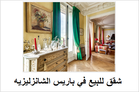 فلل للبيع في باريس الشانزليزيه