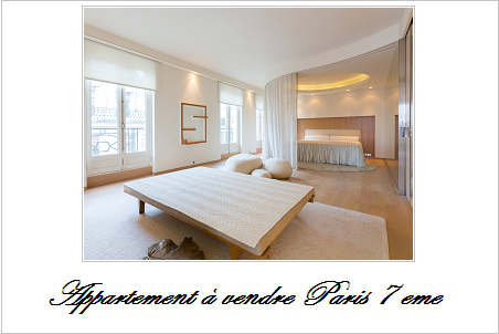 Appartement a vendre paris 7 eme