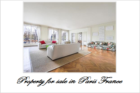 Property for sale in paris france