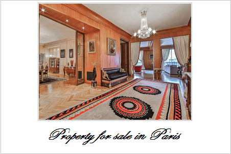 Property for sale in paris