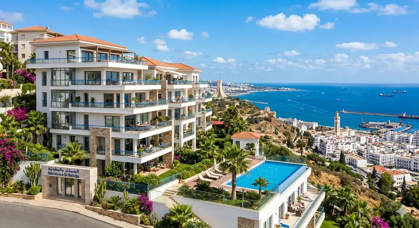 Vente appartement alger vue mer